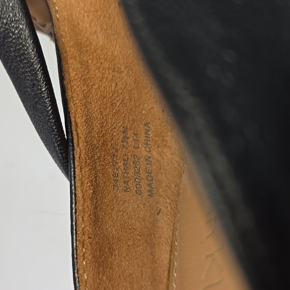 Calvin Klein Black and Gold High Heel Sandals - Picture 12 of 12